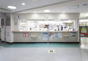 受付カウンター